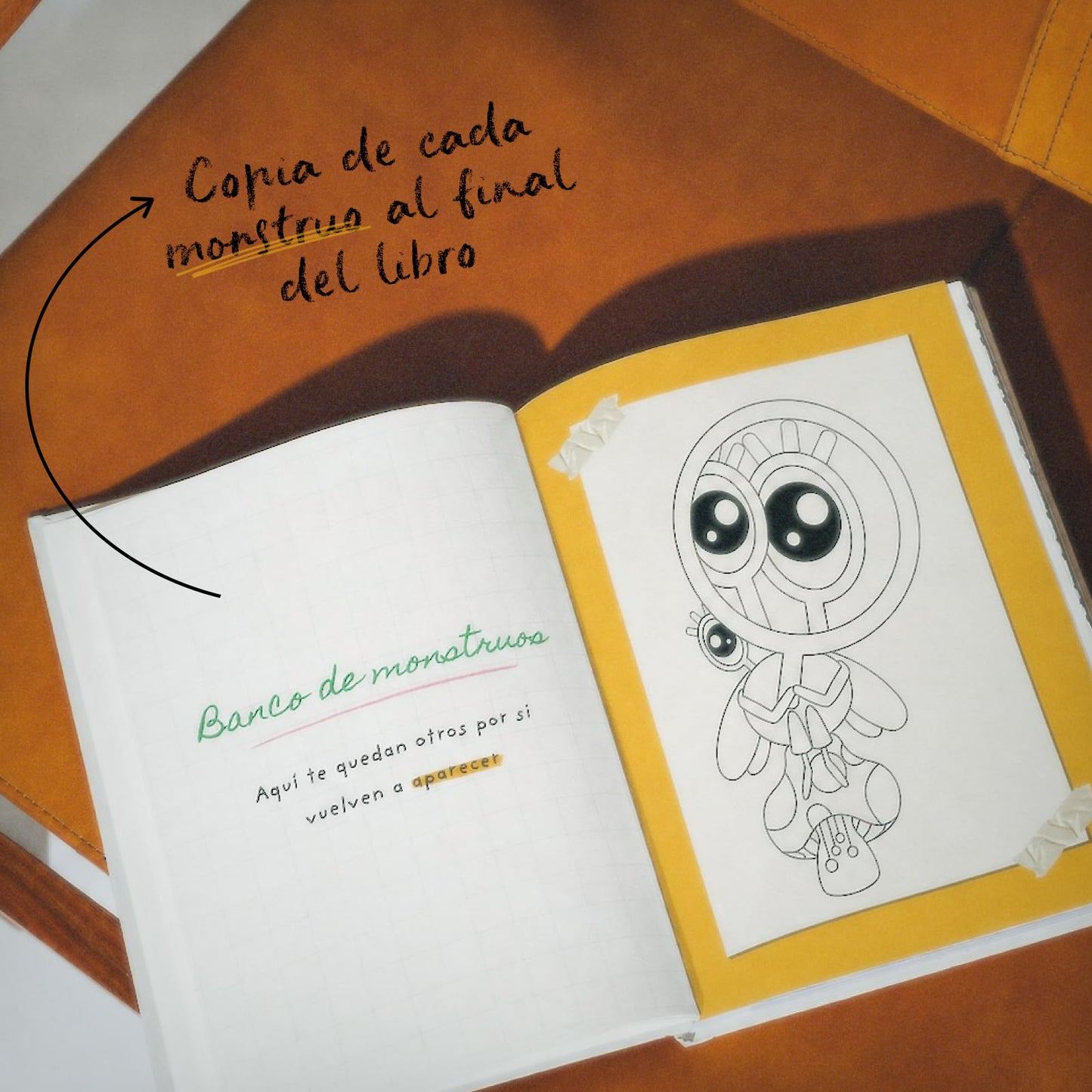 Libro para colorear: monstruos creativos / PREVENTA