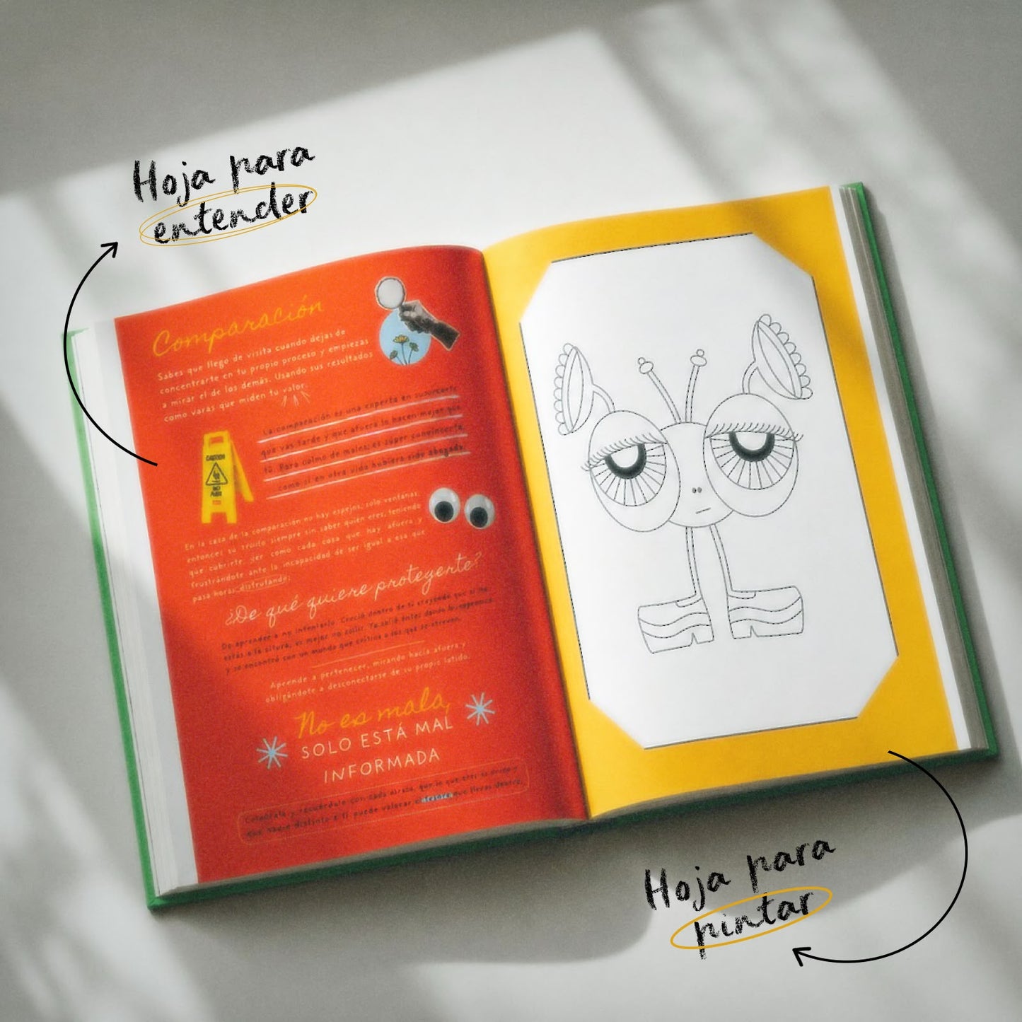 Libro para colorear: monstruos creativos / PREVENTA